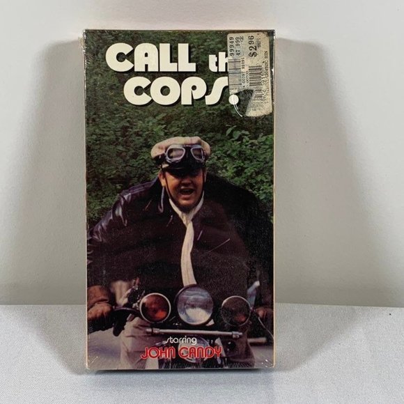 Vintage Sealed Call The Cops VHS 1991 JOHN CANDY RARE HTF Out Of Print Comedy - Picture 1 of 4